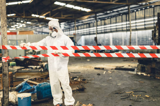Professional Crime Scene Cleanup technician working in Bohemia, NY